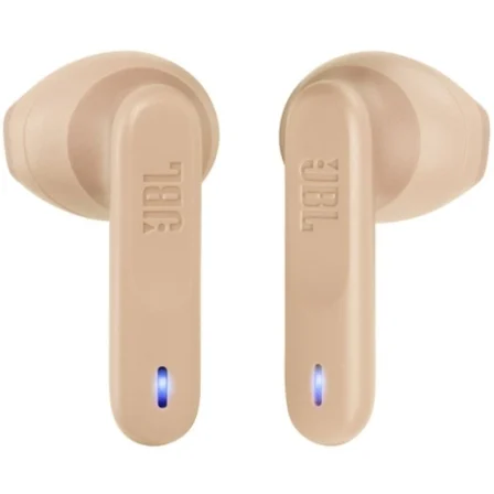 JBL Vibe Flex Auriculares Bluetooth True Wireless con Estuche de Carga - Autonomía 8h + 24h, Resistencia IPX54, Sonido Deep Bass, Color Beige - JBLVFLEXBEG
